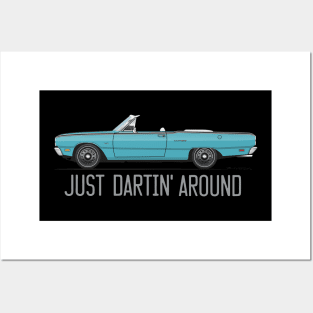 Just dartin' around Posters and Art